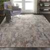 Nourison Rustic Textures RUS06 Beige/Grey Area Rug Room Image