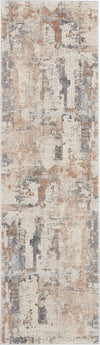Nourison Rustic Textures RUS06 Beige/Grey Area Rug 2' 2'' X 7' 6'' RUNNER