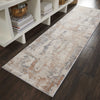 Nourison Rustic Textures RUS06 Beige/Grey Area Rug Room Image
