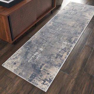 Nourison Rustic Textures RUS06 Grey/Beige Area Rug Room Image