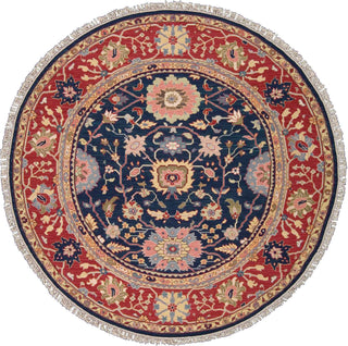 Nourison Nourmak S165 Navy Area Rug Round Image