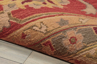 Nourison Nourmak S169 Gold Area Rug Detail Image Feature