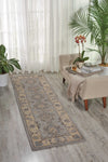 Nourison Sepia SEP01 Grey/Ivory Area Rug by Joseph Abboud Room Image Feature
