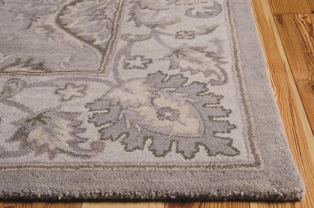 Nourison Sepia SEP01 Grey/Silver Area Rug by Joseph Abboud 8' X 11' Feature