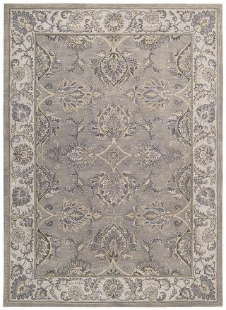 Nourison Sepia SEP01 Grey/Silver Area Rug by Joseph Abboud main image