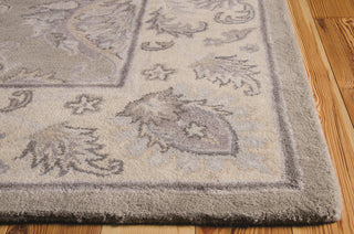 Nourison Sepia SEP01 Grey/Beige Area Rug by Joseph Abboud 8' X 11' Feature