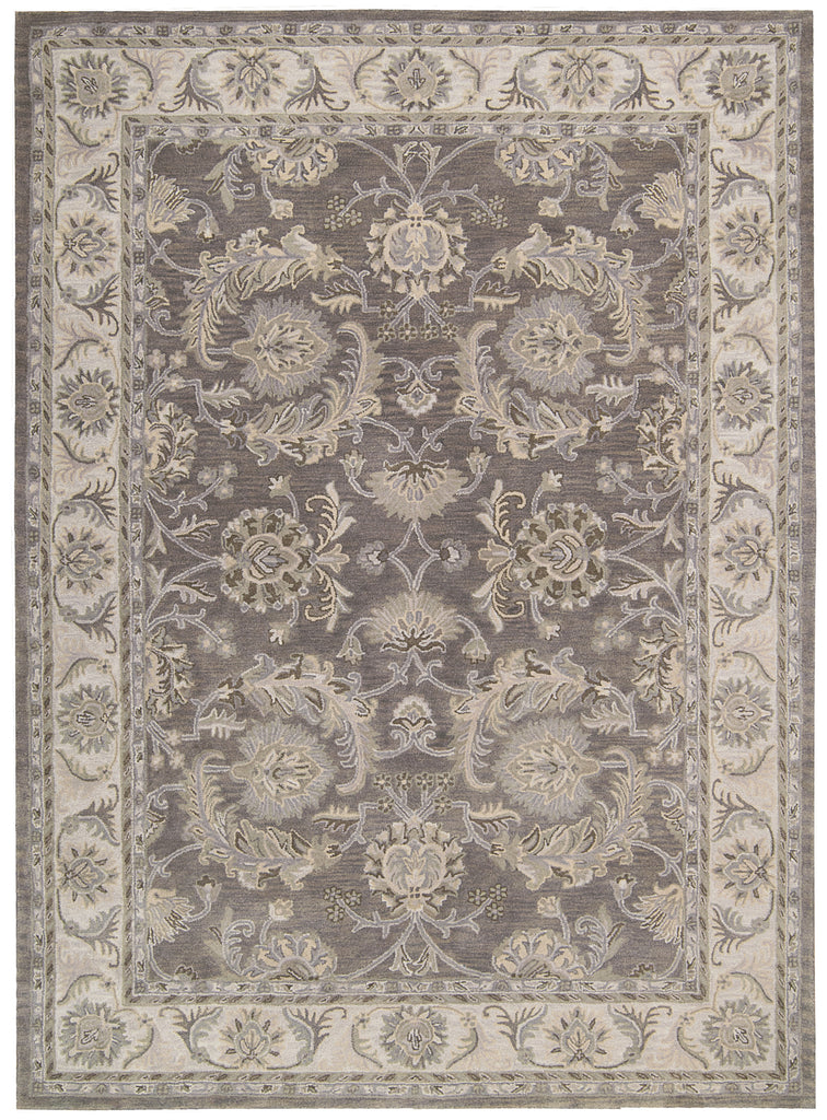 Nourison Sepia SEP05 Grey Area Rug by Joseph Abboud main image