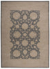 Nourison Royal Serenity SER01 Hyde Park Slate Area Rug by Kathy Ireland main image