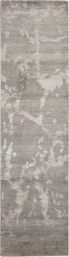 Nourison Silk Shadows SHA02 Silver Area Rug Runner Image