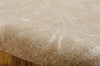 Nourison Silk Shadows SHA03 Light Gold Area Rug Detail Image