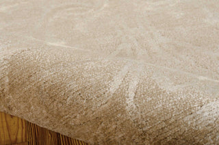 Nourison Silk Shadows SHA03 Light Gold Area Rug Detail Image