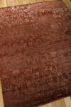 Nourison Silk Shadows SHA03 Rust Area Rug 8' X 10' Floor Shot