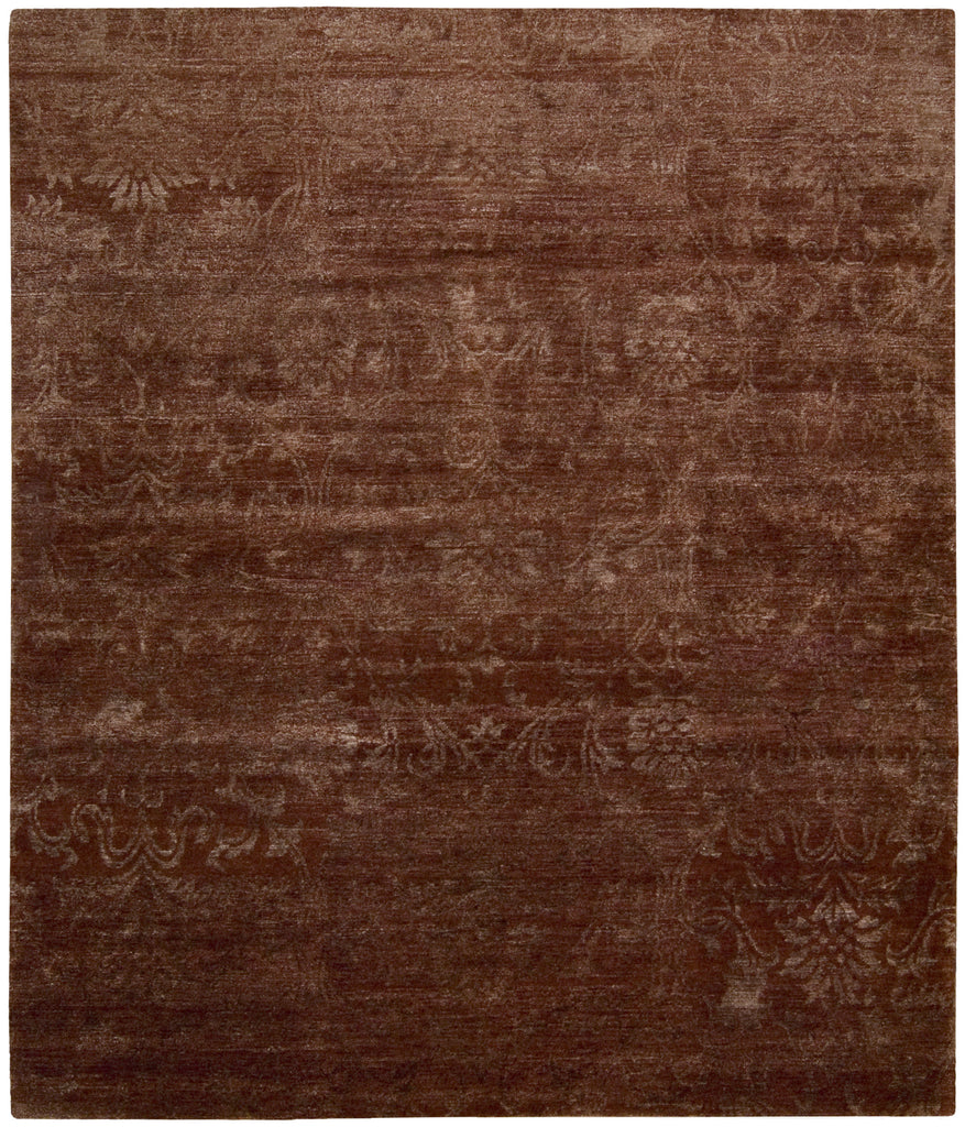 Nourison Silk Shadows SHA03 Rust Area Rug main image