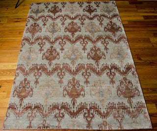 Nourison Silk Shadows SHA07 Azuco Area Rug 6' X 9' Floor Shot