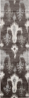 Nourison Silk Shadows SHA09 Grey Area Rug Runner Image