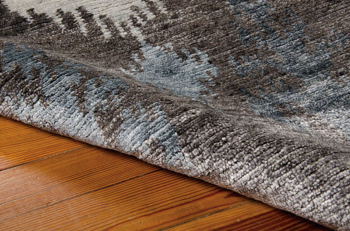 Silk Shadow Rug Nourison Silk Shadows SHA09 Grey Area Rug – Incredible Rugs and Decor