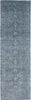 Nourison Silk Shadows SHA15 Blue Stone Area Rug Runner Image