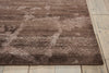 Nourison Silk Shadows SHA02 Brown Area Rug Detail Image