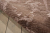 Nourison Silk Shadows SHA02 Brown Area Rug Detail Image