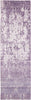 Nourison Silk Shadows SHA10 Amethyst Area Rug 2'3'' X 8' Runner