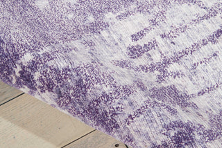 Nourison Silk Shadows SHA10 Amethyst Area Rug Detail Image