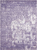 Nourison Silk Shadows SHA10 Amethyst Area Rug
