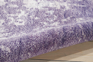 Nourison Silk Shadows SHA10 Amethyst Area Rug Detail Image