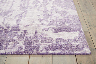 Nourison Silk Shadows SHA10 Amethyst Area Rug Detail Image