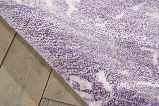 Nourison Silk Shadows SHA10 Amethyst Area Rug Detail Image