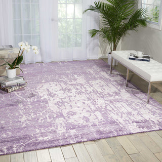 Nourison Silk Shadows SHA10 Amethyst Area Rug Room Image