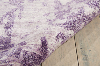 Nourison Silk Shadows SHA10 Amethyst Area Rug Detail Image