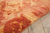 Nourison Silk Shadows SHA10 Flame Area Rug Detail Image