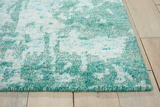 Nourison Silk Shadows SHA10 Marine Area Rug Detail Image