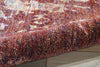 Nourison Silk Shadows SHA10 Wine Area Rug Detail Image