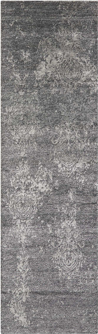 Nourison Silk Shadows SHA14 Graphite Area Rug