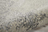 Nourison Silk Shadows SHA14 Ivory/Silver Area Rug Detail Image