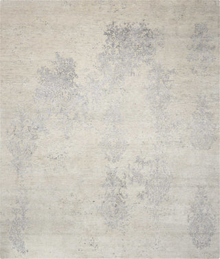 Nourison Silk Shadows SHA14 Ivory/Silver Area Rug main image