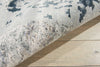 Nourison Silk Shadows SHA16 Silver Grey Area Rug Detail Image