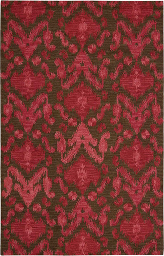 Nourison Siam SIA01 Brown/Red Area Rug main image