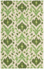 Nourison Siam SIA01 Ivory Green Area Rug main image