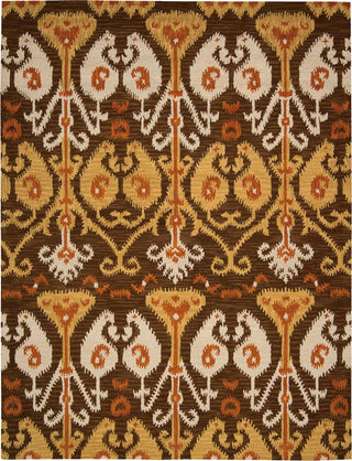 Nourison Siam SIA02 Chocolate Area Rug Main Image