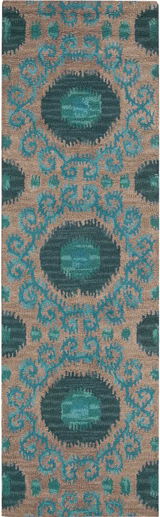 Nourison Siam SIA03 Grey Area Rug Runner Image