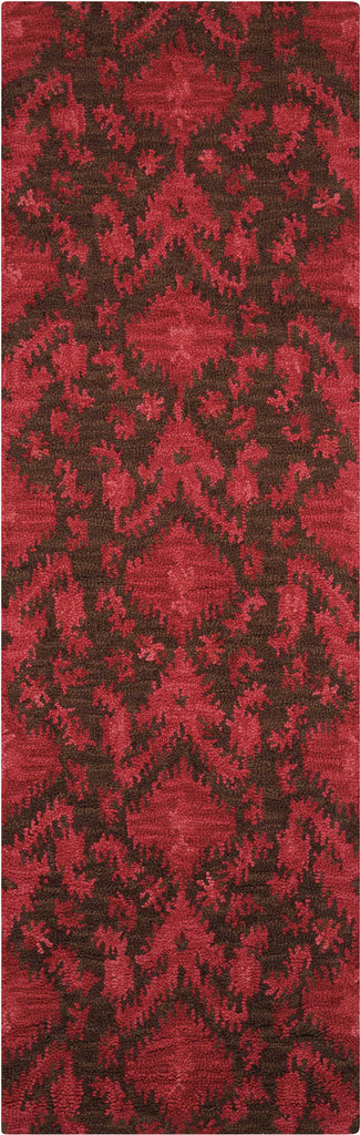 Nourison Siam SIA01 Brown/Red Area Rug