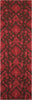 Nourison Siam SIA01 Brown/Red Area Rug 2'3'' X 7'6'' Runner