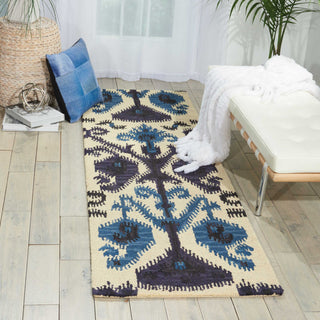 Nourison Siam SIA02 Beige Area Rug Room Image