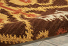 Nourison Siam SIA02 Chocolate Area Rug Detail Image