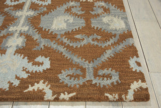 Nourison Siam SIA02 Mocha Area Rug Detail Image