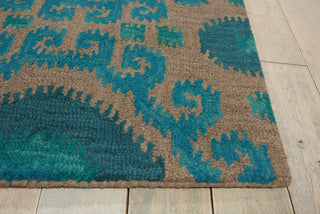 Nourison Siam SIA03 Grey Area Rug Detail Image