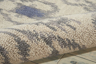 Nourison Siam SIA05 Silver Area Rug Detail Image