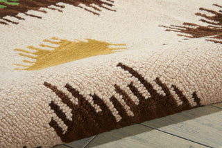 Nourison Siam SIA06 Ivory Area Rug Detail Image